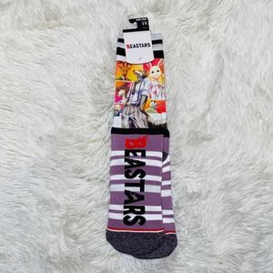 BEASTARS CHARACTER MENS CREW SOCKS LEGOSI